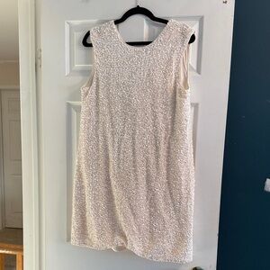 H&M Elegant White Mini Dress